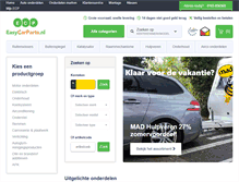 Tablet Screenshot of easycarparts.nl